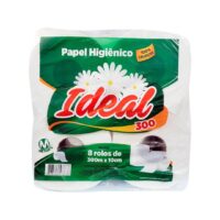 PAPEL HIGIENICO IDEAL C/8 300M CELULOSE